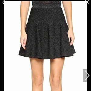 Ronny Kobo Allie knit metallic skirt